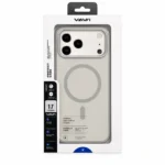 قاب آيفون 17 پرومکس برند VAWI مدل LEATHER MAGSAFE