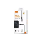 کابل برند LDNIO مدل LC111 USB-C TO LIGHTNING رنگ خاکستري - تصویر 3