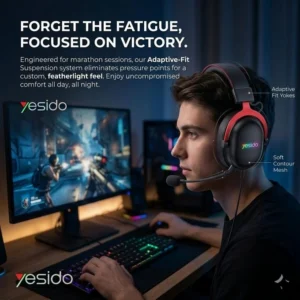 هدست گيمينگ برند YESIDO مدل EK07