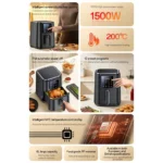 هواپز 6 لیتر یسیدو مدل Touch Air Fryer EC35