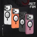 قاب آيفون 17/18 پرومکس برند YOUNGKIT مدل CARBON SERIES - تصویر 8