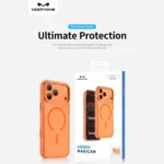 قاب آيفون 17/18 پرومکس برند KEEPPHONE مدل MAGICCAM - تصویر 4