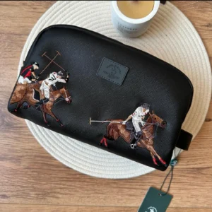 کيف دستي برند POLO طرح چوگان