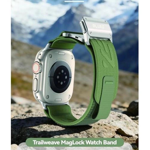 bigthumb-7C9012CC-AEAB-4866-815D-5AFEB70516BB-671212202 بند اپل واچ برند BLUEO مدل NYLON SPORT رنگ مشکي سايز 42-49 - تصویر 1