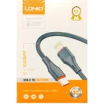 کابل شارژ TYPEC به LIGHTNING برند LDNIO مدل LC631I - تصویر 3