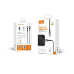 کابل شارژ TYPEC به LIGHTNING برند LDNIO مدل LC112 - تصویر 2