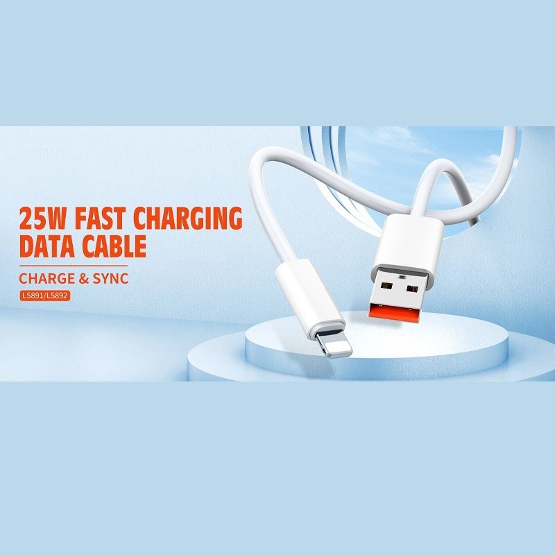 کابل شارژر USB به LIGHTNING برند LDNIO مدل LS891